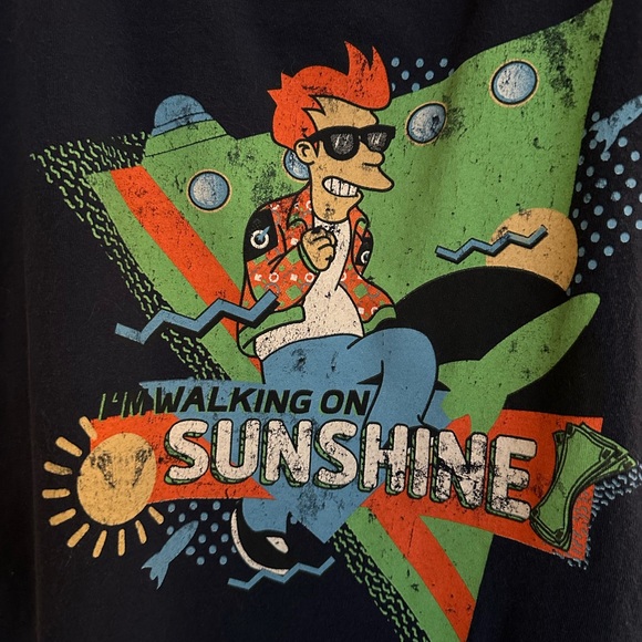 Futurama tank top in a medium/ large. Good condition - Picture 2 of 6